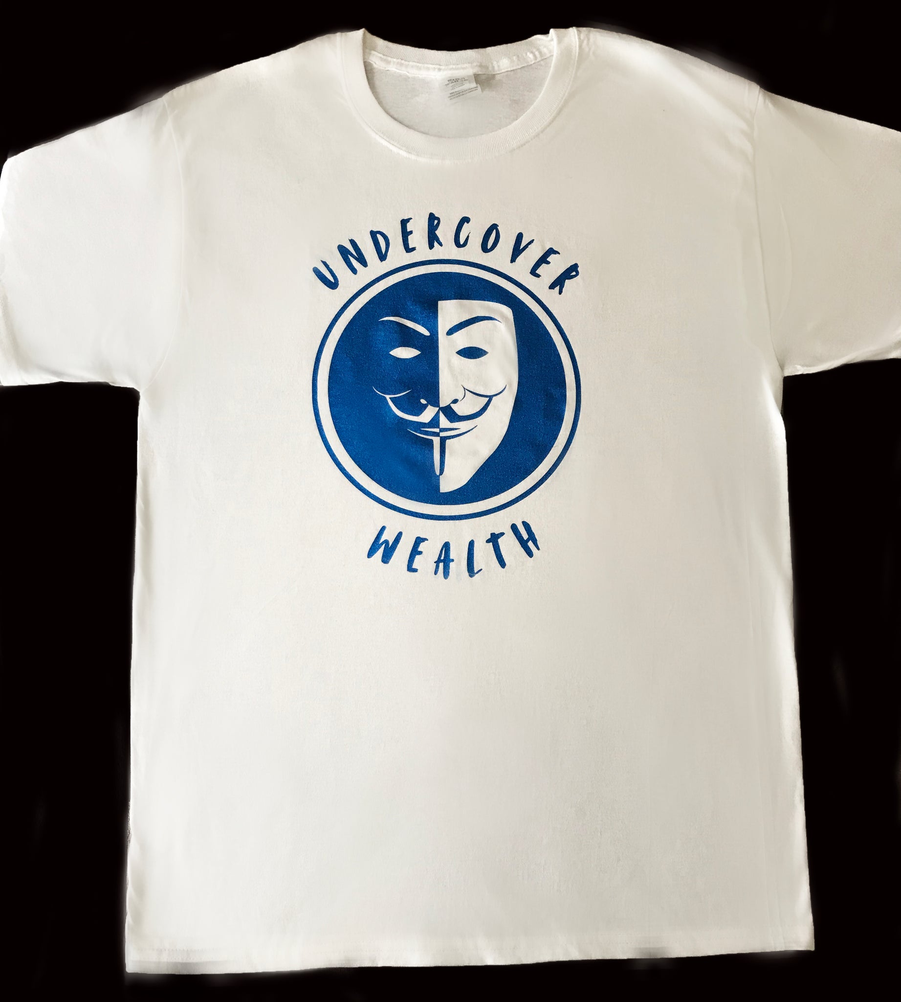 Large Logo Metallic Blue